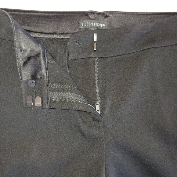 Eileen Fisher Pants Wide Leg Cropped Stretch Fabric Women's Size XS F161P - Picture 12 of 12